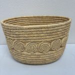 Palm Leaf Woven Basket