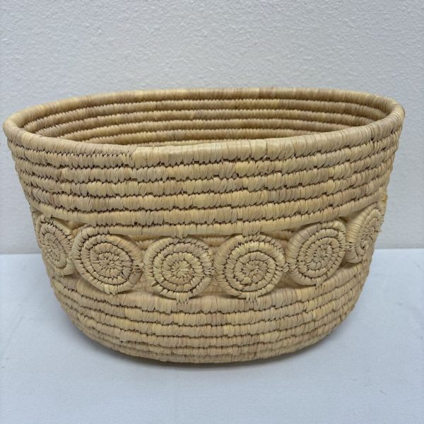 Palm Leaf Woven Basket