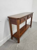 Solid Mahogany Transitional Sofa Table