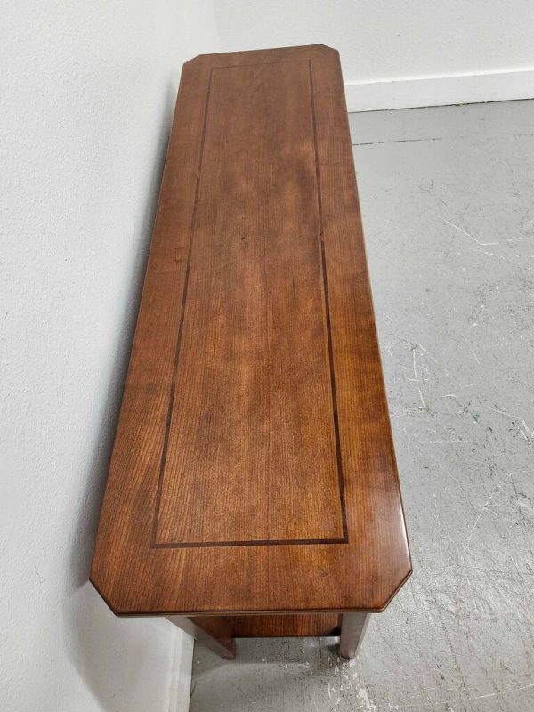 Solid Mahogany Transitional Sofa Table