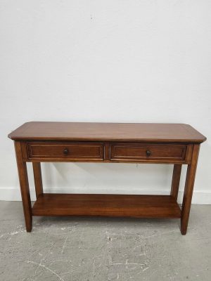 Solid Mahogany Transitional Sofa Table