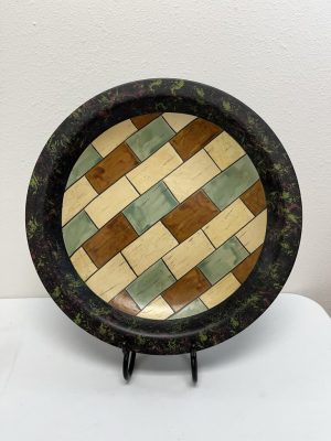 Decorative Stone Plate with Stand