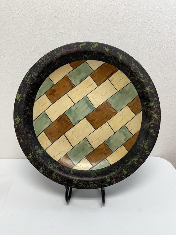 Decorative Stone Plate with Stand